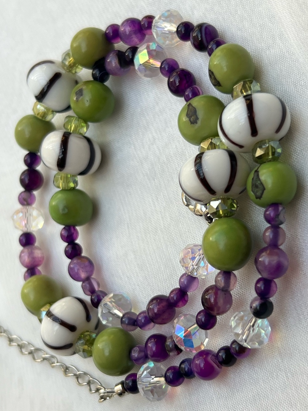 Handcrafted Beetlejuice Inspired Necklace